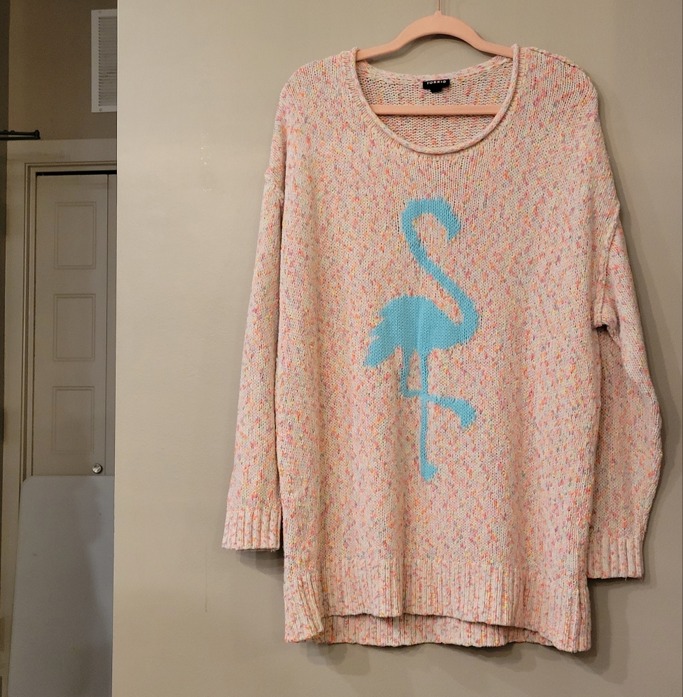 Torrid Flamingo Sweater